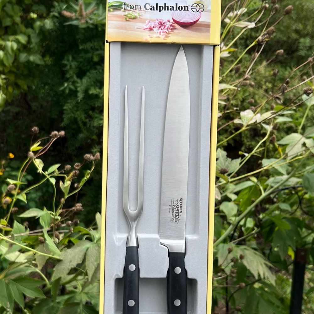 Kitchen Essentials Cephalon 2 pc 8” Slicer Carving Set